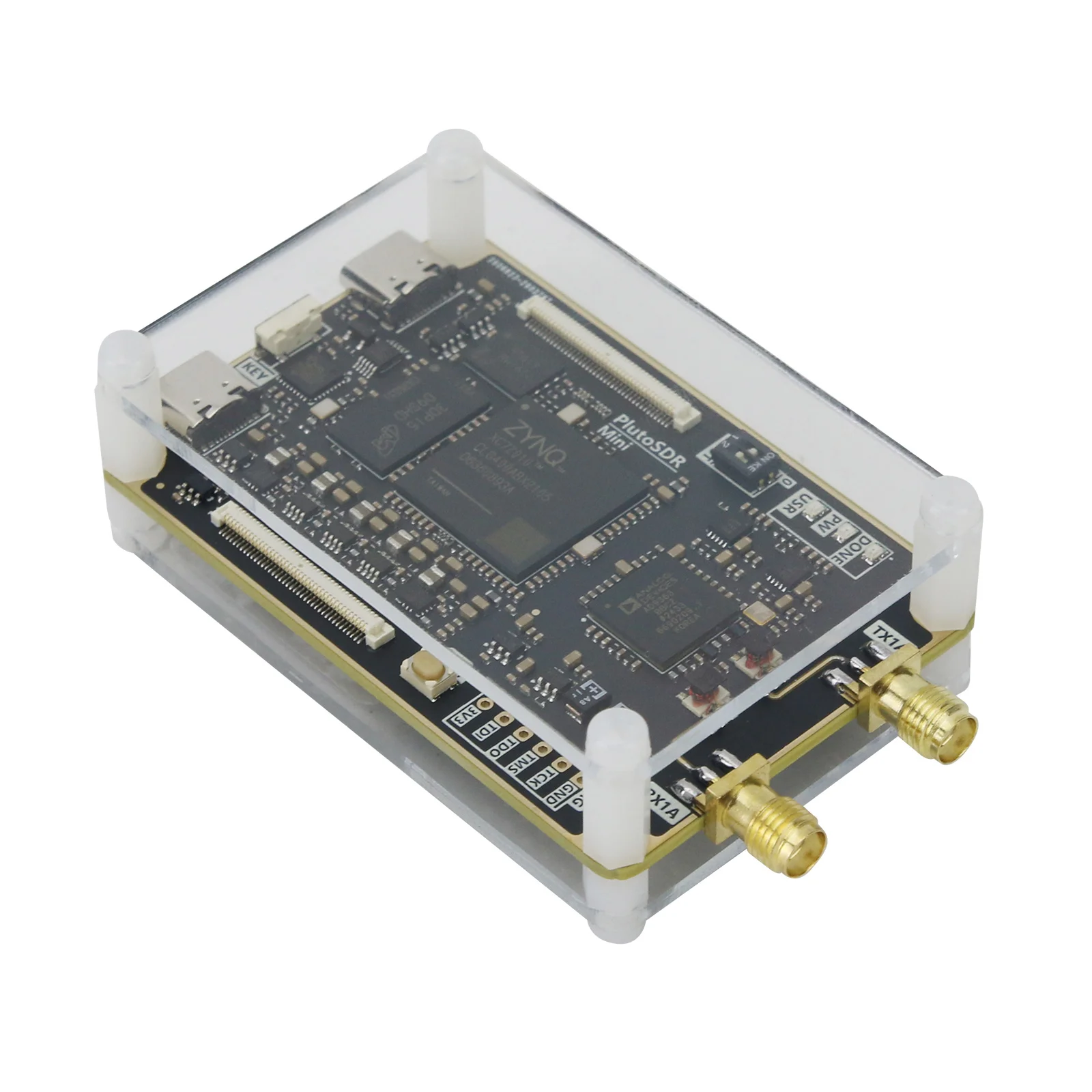 GOOD Hamgeek 7010+AD9363 SDR Development Board Kit PS/PL Expansion IO Software Defined Radio Development Board for PlutoSDR Mini
GOOD Hamgeek 7010+AD9363 SDR Development Board Kit PS/PL Expansion IO Software Defined Radio Development Board for PlutoSDR Mini