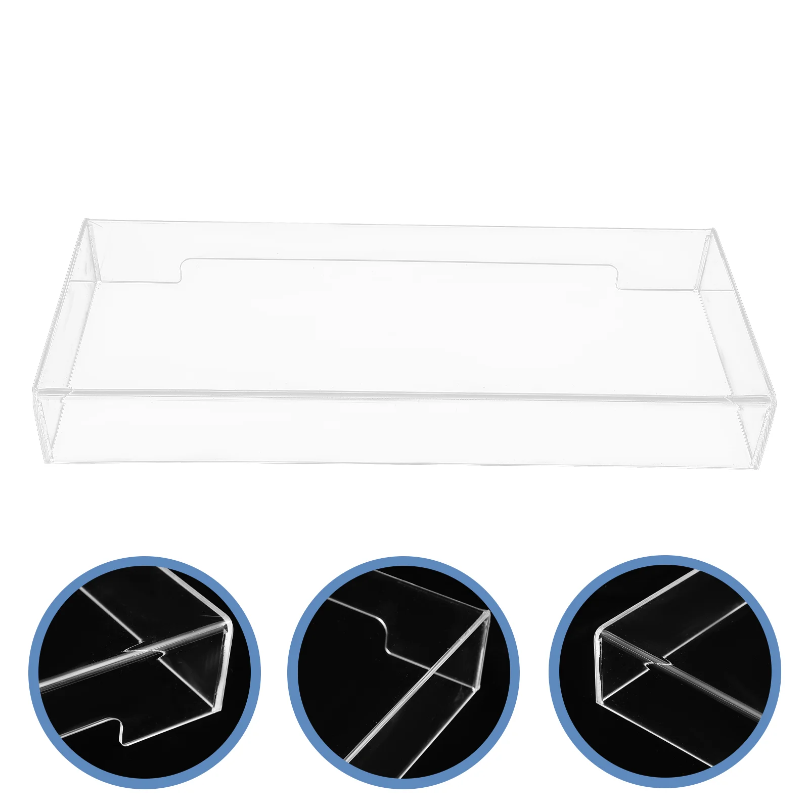 Clear Acrylic Keyboard Protective Cover 490x203x60mm Water proof Dust proof Removable Case Fits 98% Desktop Keyboards
Clear Acrylic Keyboard Protective Cover 490x203x60mm Water proof Dust proof Removable Case Fits 98% Desktop Keyboards