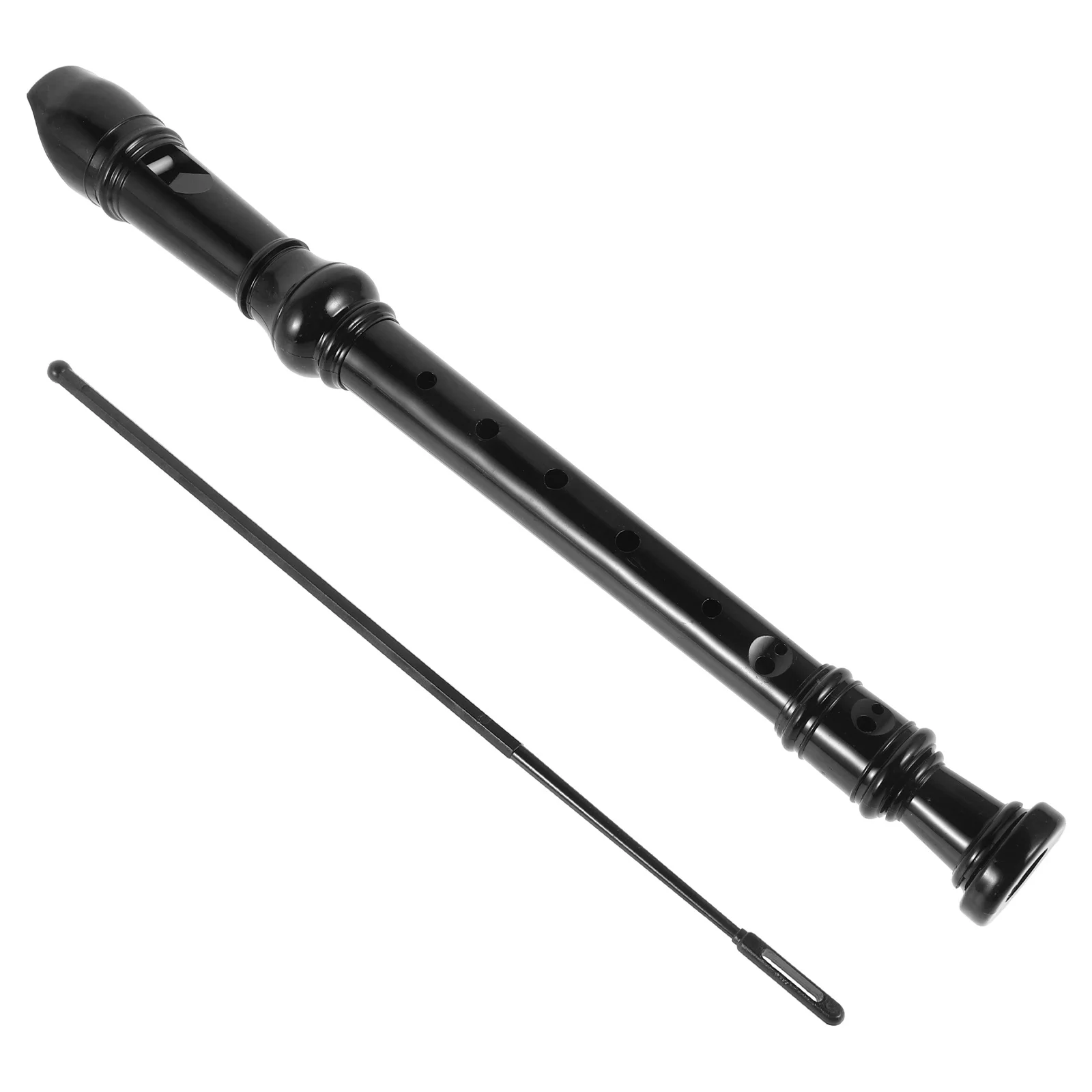 8 Hole Recorder Black Transparent Material Kids Beginners Student Flute Musical Instrument Soprano Recorders Mini 
8 Hole Recorder Black Transparent Material Kids Beginners Student Flute Musical Instrument Soprano Recorders Mini