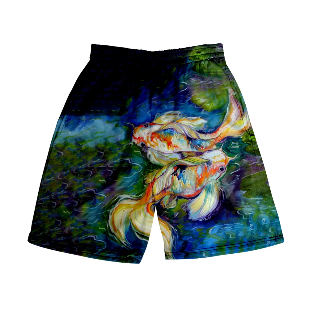 Koi carp Beach Shorts Men's and women's clothing 3D digital printing casual shorts Fashion trend couple Pants
Koi carp Beach Shorts Men's and women's clothing 3D digital printing casual shorts Fashion trend couple Pants