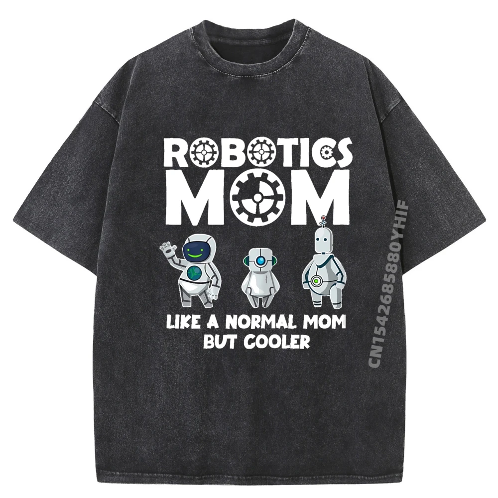 Hip Hop Robotics Mom Fun Mother Is Men T-shirt Printed Luxury Designer Mens Tees Short Sleeve Summer Tee-Shirts Retro Washed
Hip Hop Robotics Mom Fun Mother Is Men T-shirt Printed Luxury Designer Mens Tees Short Sleeve Summer Tee-Shirts Retro Washed