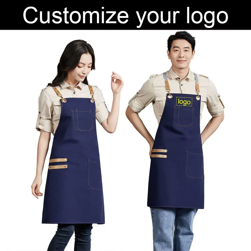 Wholesale Canvas Aprons Restaurant Women Waiter Apron Home Chef Apron Custom Logo Men Chef Kitchen Cook Apron Bibs For Adult
Wholesale Canvas Aprons Restaurant Women Waiter Apron Home Chef Apron Custom Logo Men Chef Kitchen Cook Apron Bibs For Adult