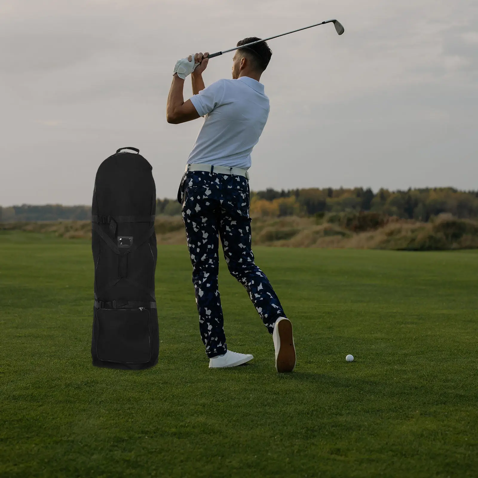 Waterproof Golf Bag Travel Case Airline Approved for Airplane Transport Heavy Duty Golf Travel Bag with Wheels Spacious Interior
Waterproof Golf Bag Travel Case Airline Approved for Airplane Transport Heavy Duty Golf Travel Bag with Wheels Spacious Interior