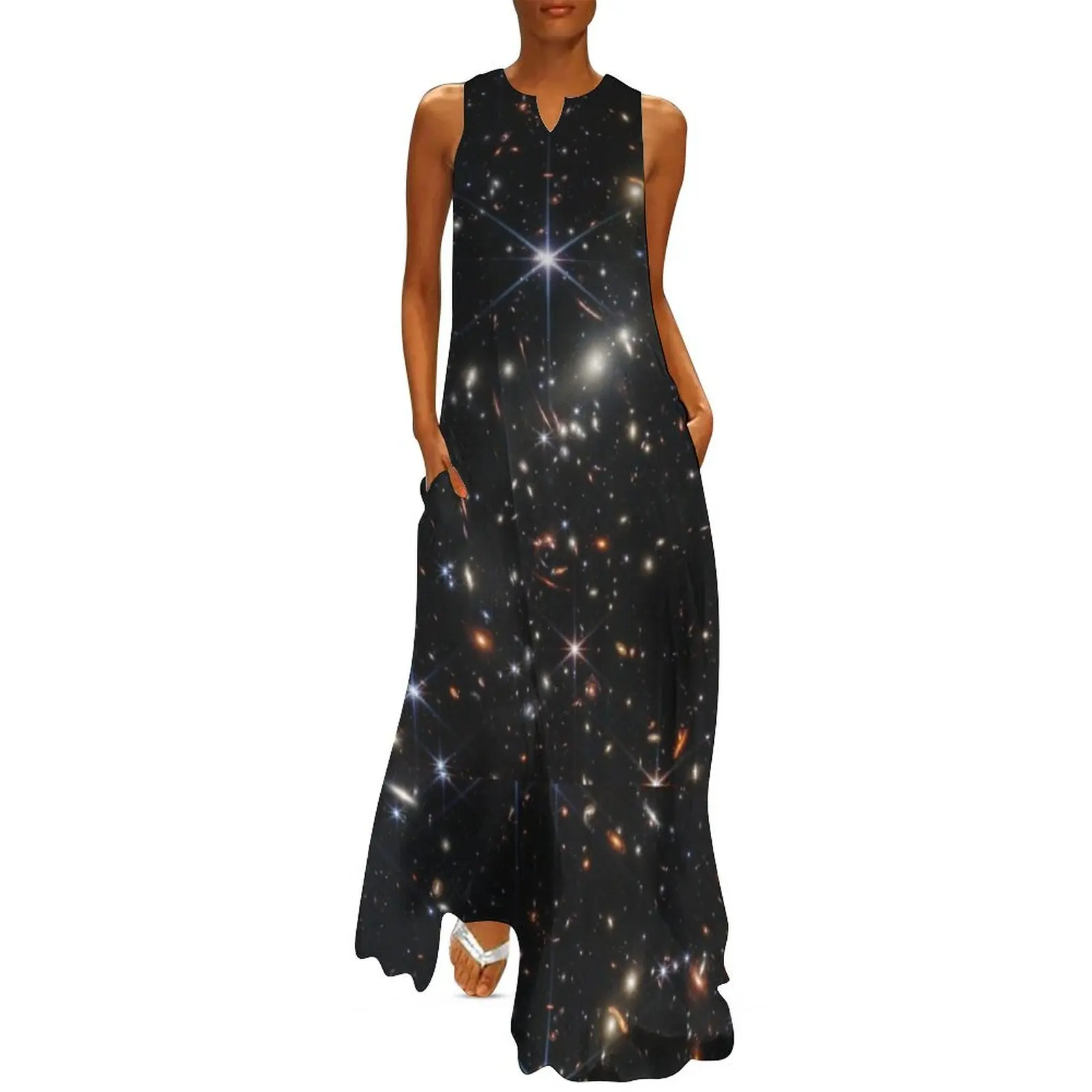 Webb's First Deep Field - JWST Long Dress Women's summer long dress Dress vintage Women's summer dresses summer woman 2025
Webb's First Deep Field - JWST Long Dress Women's summer long dress Dress vintage Women's summer dresses summer woman 2025