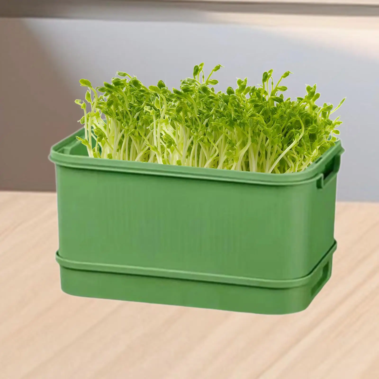 Seed Sprouts Tray Stackable Portable Effortlessly Germination Sets Sprouting Tray Sprout Grower Box for Kitchen Peanut Mung Bean
Seed Sprouts Tray Stackable Portable Effortlessly Germination Sets Sprouting Tray Sprout Grower Box for Kitchen Peanut Mung Bean