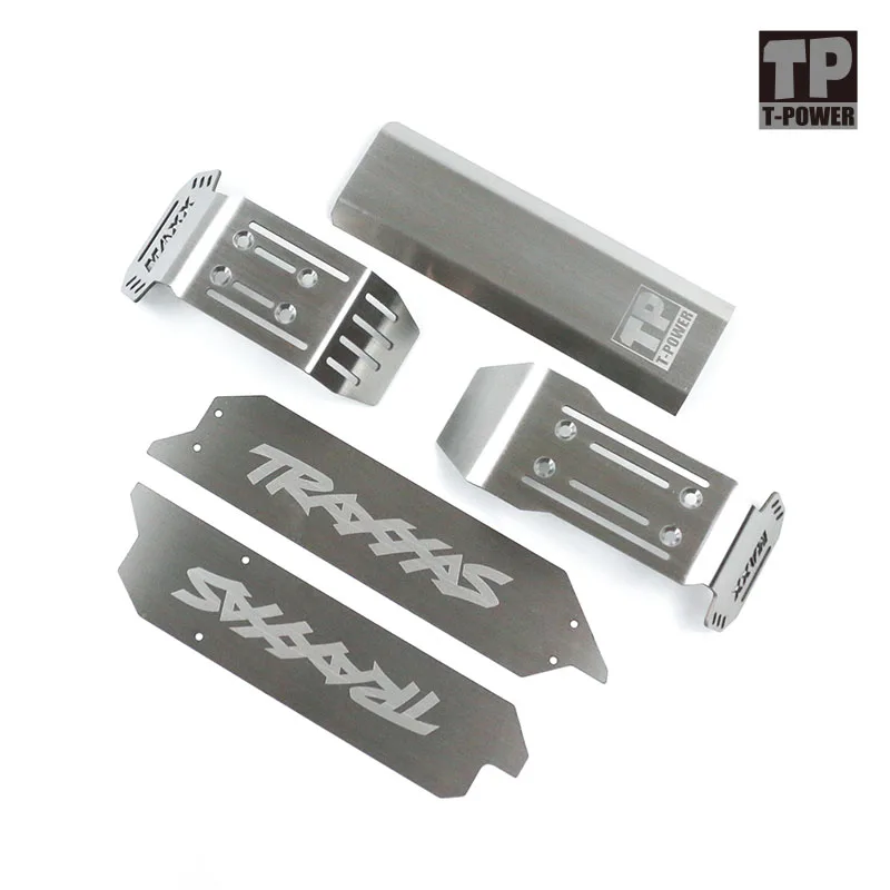 304 stainless steel scratch resistant chassis guard applied to 1/10 Traxxas maxx 89076-4 RC remote control car accessories
304 stainless steel scratch resistant chassis guard applied to 1/10 Traxxas maxx 89076-4 RC remote control car accessories
