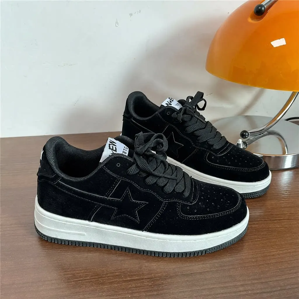 Stars Unisex Couple Board Shoes Trendy Korean Version New All Match Student Casual Retro Street Photography Sports Shoes
Stars Unisex Couple Board Shoes Trendy Korean Version New All Match Student Casual Retro Street Photography Sports Shoes