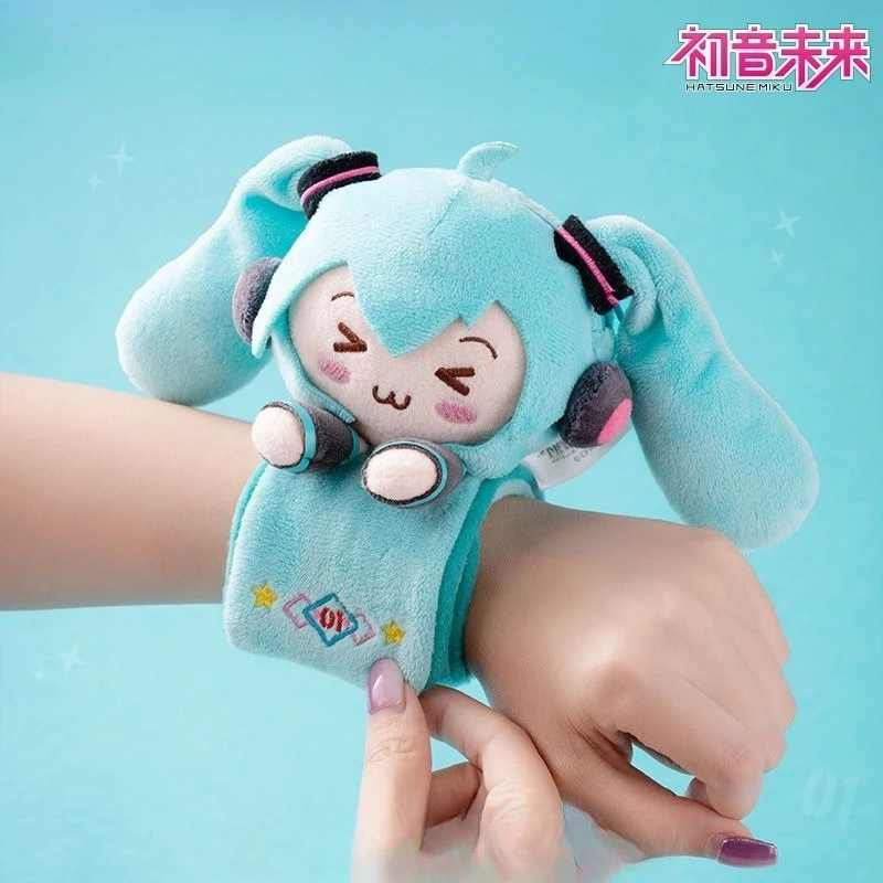 Hatsune Miku Kawaii anime peripheral squinting series pants ring bracelet Miku cute cartoon plush wrist accessories holiday gift
Hatsune Miku Kawaii anime peripheral squinting series pants ring bracelet Miku cute cartoon plush wrist accessories holiday gift