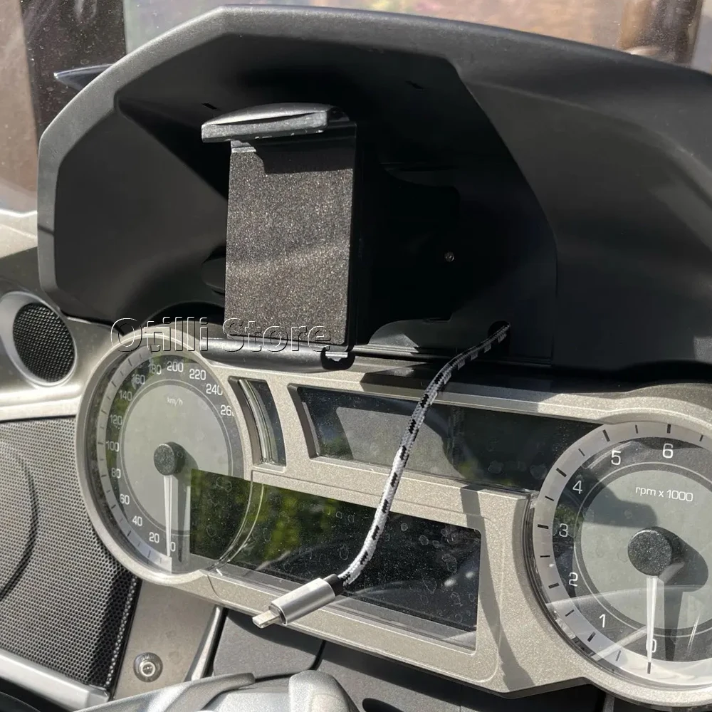 Motorcycle GPS Phone Navigation Bracket USB Charging Holder Mount Black For BMW K1600GTL K1600GT K1600B K1600 B GT GTL 2011-2020
Motorcycle GPS Phone Navigation Bracket USB Charging Holder Mount Black For BMW K1600GTL K1600GT K1600B K1600 B GT GTL 2011-2020