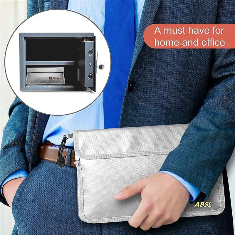3X Fireproof Document Bag,Waterproof And Fireproof Money Bag With Zipper,Fireproof Safe Storage Pouch For Passport Ect.
3X Fireproof Document Bag,Waterproof And Fireproof Money Bag With Zipper,Fireproof Safe Storage Pouch For Passport Ect.