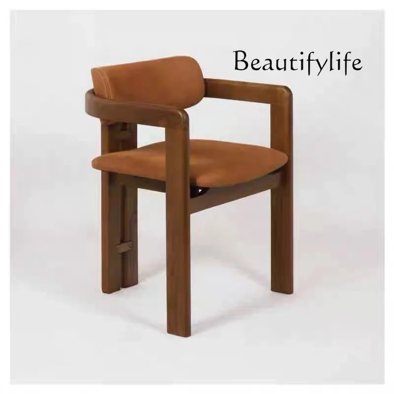 Nordic simple single leisure chair postmodern restaurant light luxury solid wood dining chair negotiation back chair
Nordic simple single leisure chair postmodern restaurant light luxury solid wood dining chair negotiation back chair