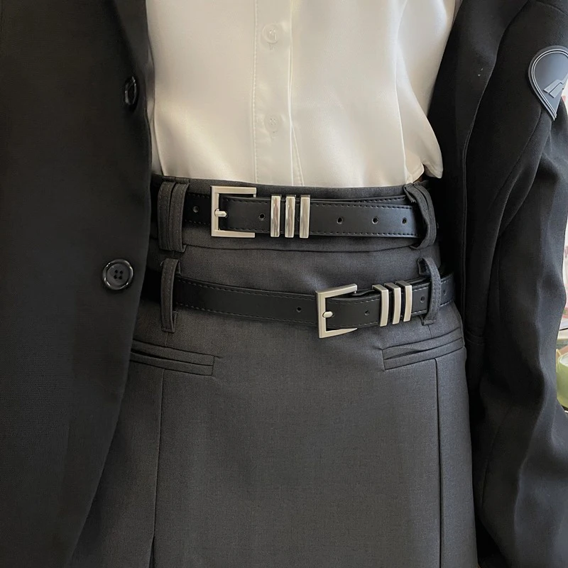 Women's Leather Belt New Square Pin Buckle Adjustable Waistband Fashion Lady Jeans Dress Coat Belts Accessories
Women's Leather Belt New Square Pin Buckle Adjustable Waistband Fashion Lady Jeans Dress Coat Belts Accessories