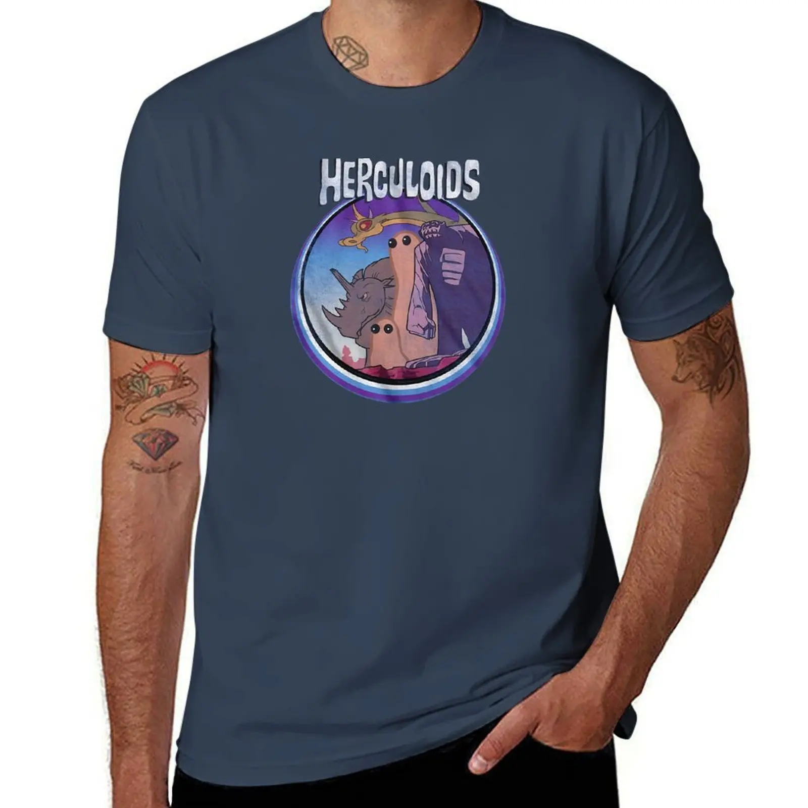 Herculoids T-Shirt Retro Graphic Print T-Shirt
Herculoids T-Shirt Retro Graphic Print T-Shirt