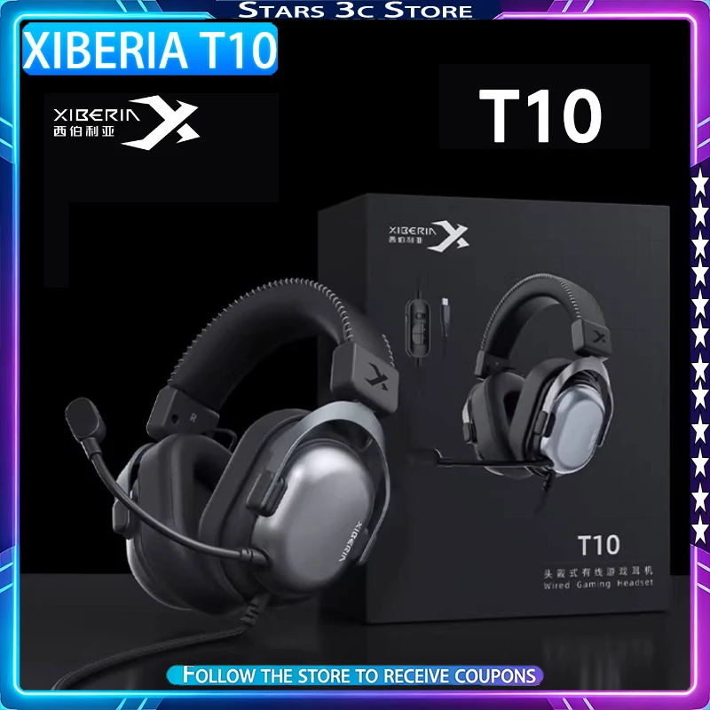 Проводные наушники XIBERIA T10 со съемным микрофоном с шумоподавлением, эргономичный дизайн, игровая гарнитура для киберспорта, подарок для геймера
Проводные наушники XIBERIA T10 со съемным микрофоном с шумоподавлением, эргономичный дизайн, игровая гарнитура для киберспорта, подарок для геймера