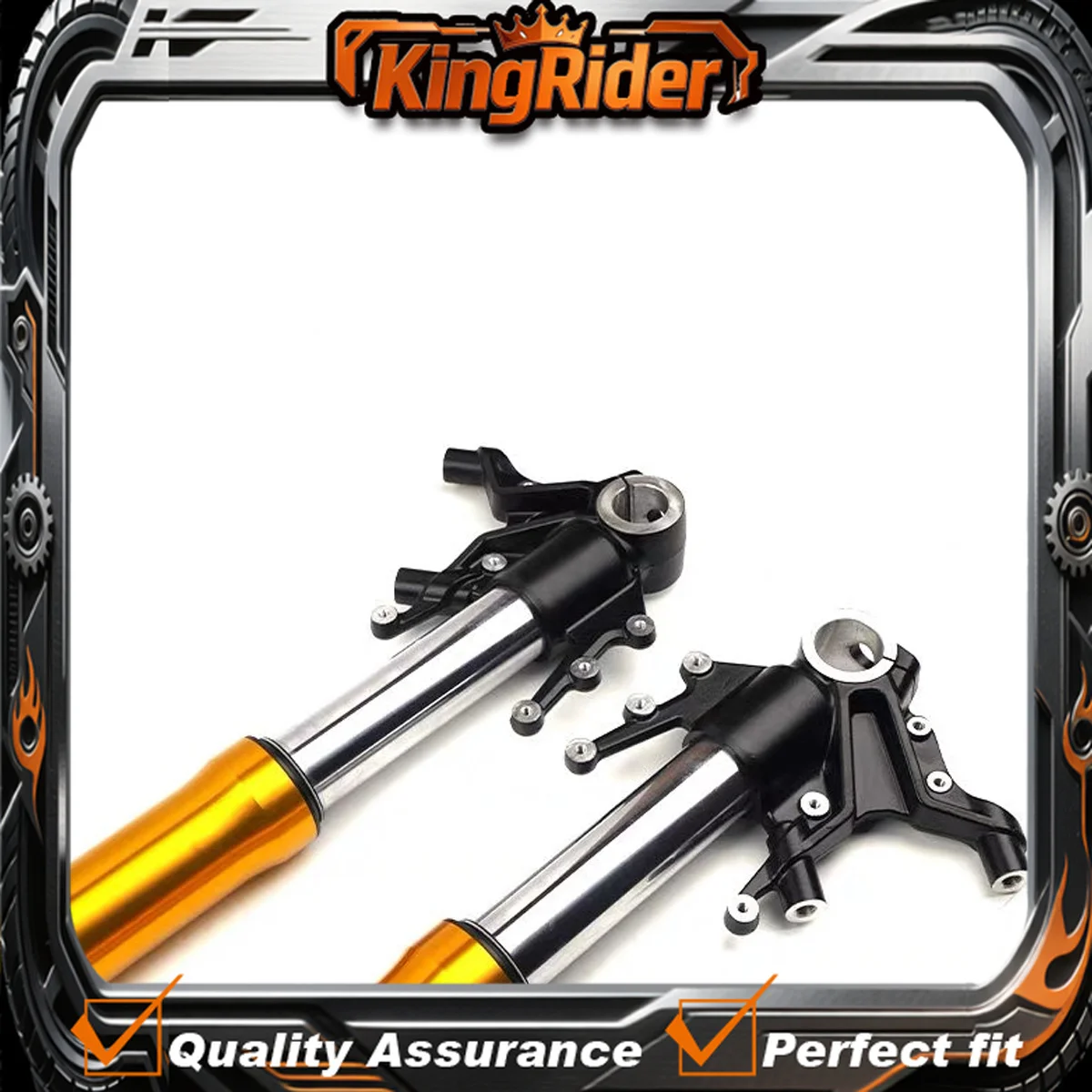 【Supreme quality】Front Shock Absorber Motorcycle Parts Left and Right Front Shock Absorbers Fit For CFMOTO 750SR 750SRS CF750-2
【Supreme quality】Front Shock Absorber Motorcycle Parts Left and Right Front Shock Absorbers Fit For CFMOTO 750SR 750SRS CF750-2
