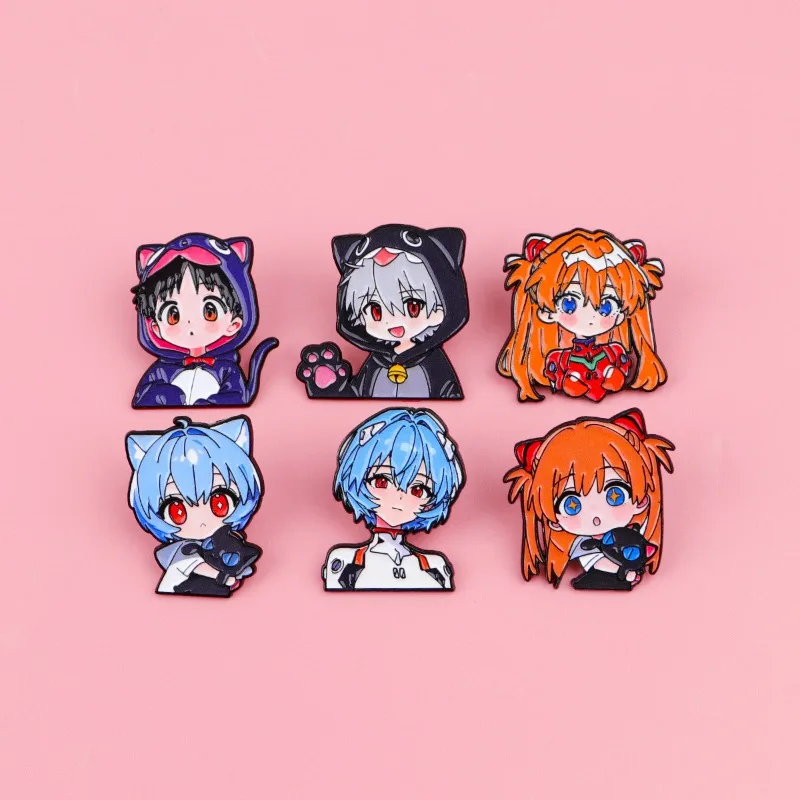 Neon Cute Genesis Classic Evangelion Hot‑selling Alloy Lapel Pins Brooch Badges Stylish Decorative Pin Perfect for Clothing
Neon Cute Genesis Classic Evangelion Hot‑selling Alloy Lapel Pins Brooch Badges Stylish Decorative Pin Perfect for Clothing