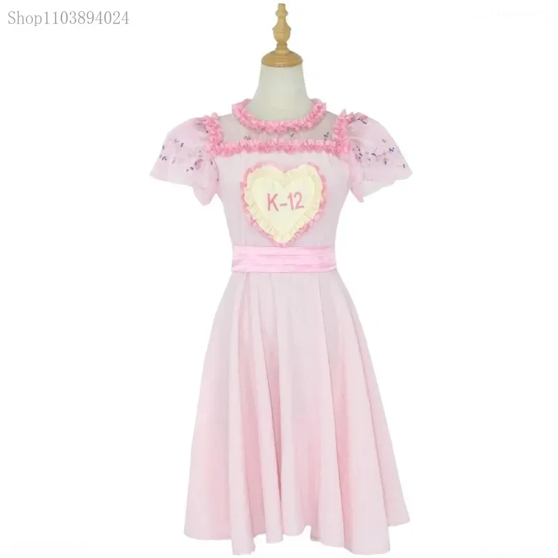 Cosliy женская униформа K-12 Crybaby Angelita для косплея K12, розовое фиолетовое платье, милая одежда Melanie Martinez для девочек, костюм на Хэллоуин
Cosliy женская униформа K-12 Crybaby Angelita для косплея K12, розовое фиолетовое платье, милая одежда Melanie Martinez для девочек, костюм на Хэллоуин