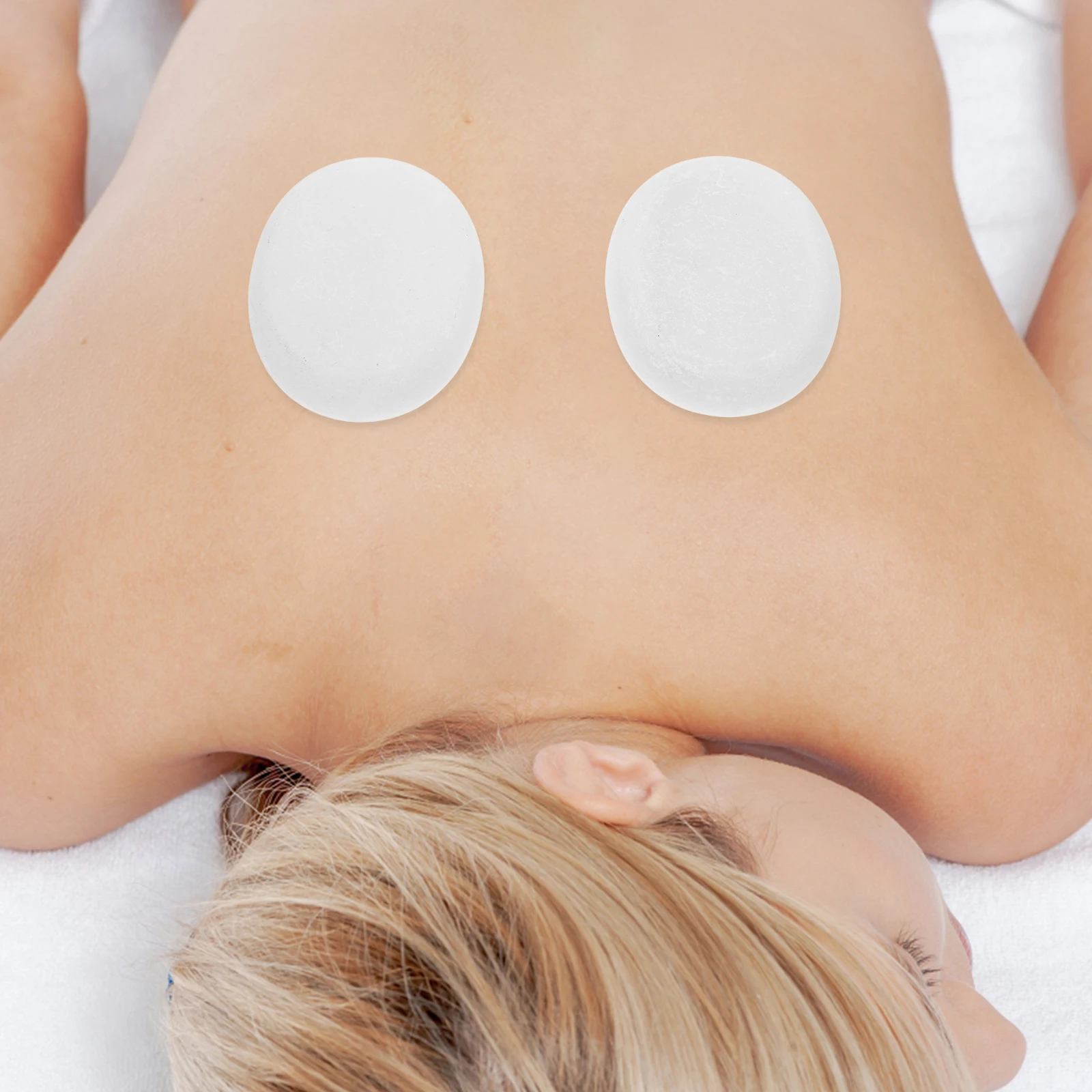 2pcs Massage Stone Set White Marble Cold Hot Compress Spa Body Face Essential Oil Smooth Surface Stones Cooling Relaxation
2pcs Massage Stone Set White Marble Cold Hot Compress Spa Body Face Essential Oil Smooth Surface Stones Cooling Relaxation