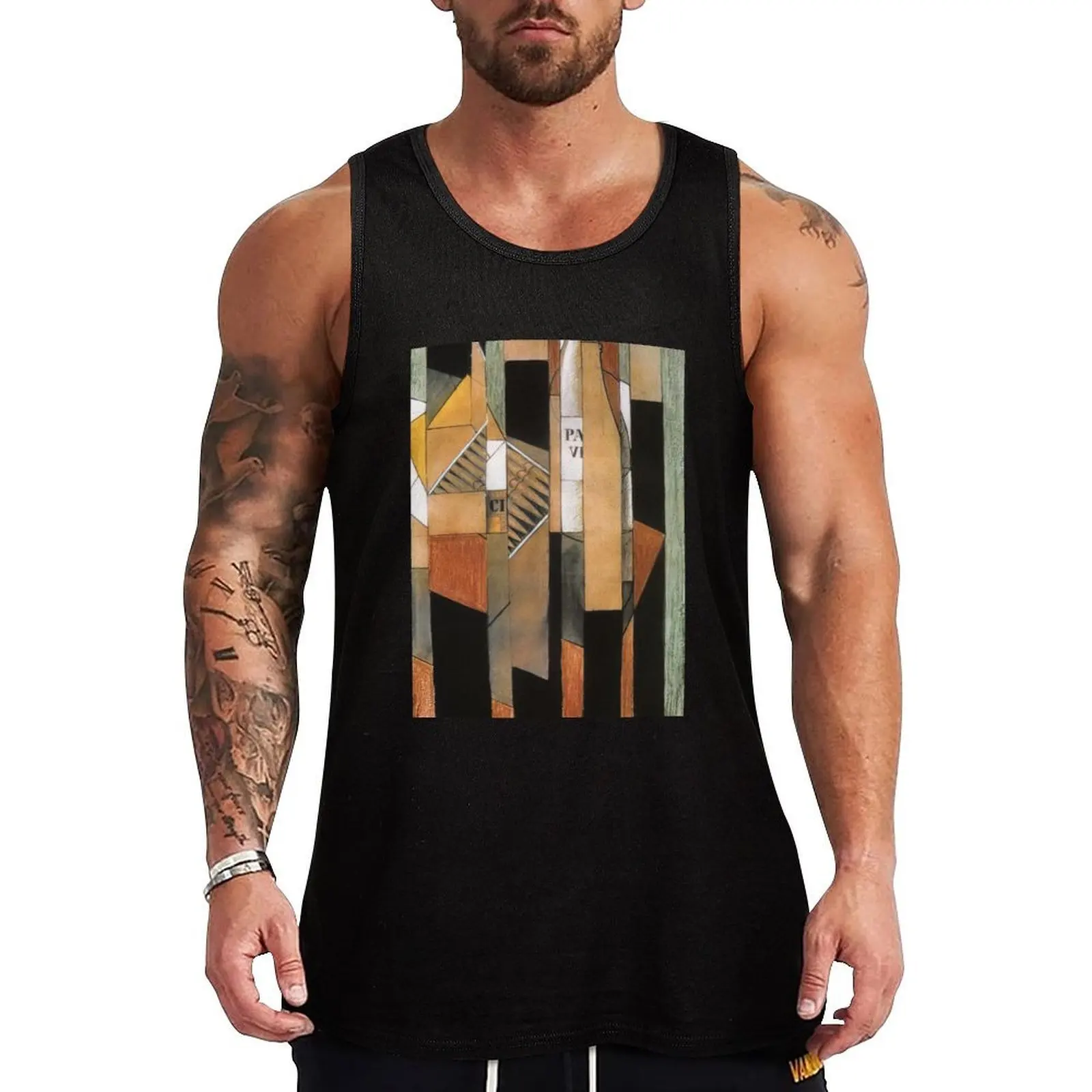 STILL LIFE WITH BOTTLE AND CIGARS 1912 By Juan Gris Tank Top Daily Casual Tank Top Relaxed Fit Sleeveless Summer
STILL LIFE WITH BOTTLE AND CIGARS 1912 By Juan Gris Tank Top Daily Casual Tank Top Relaxed Fit Sleeveless Summer