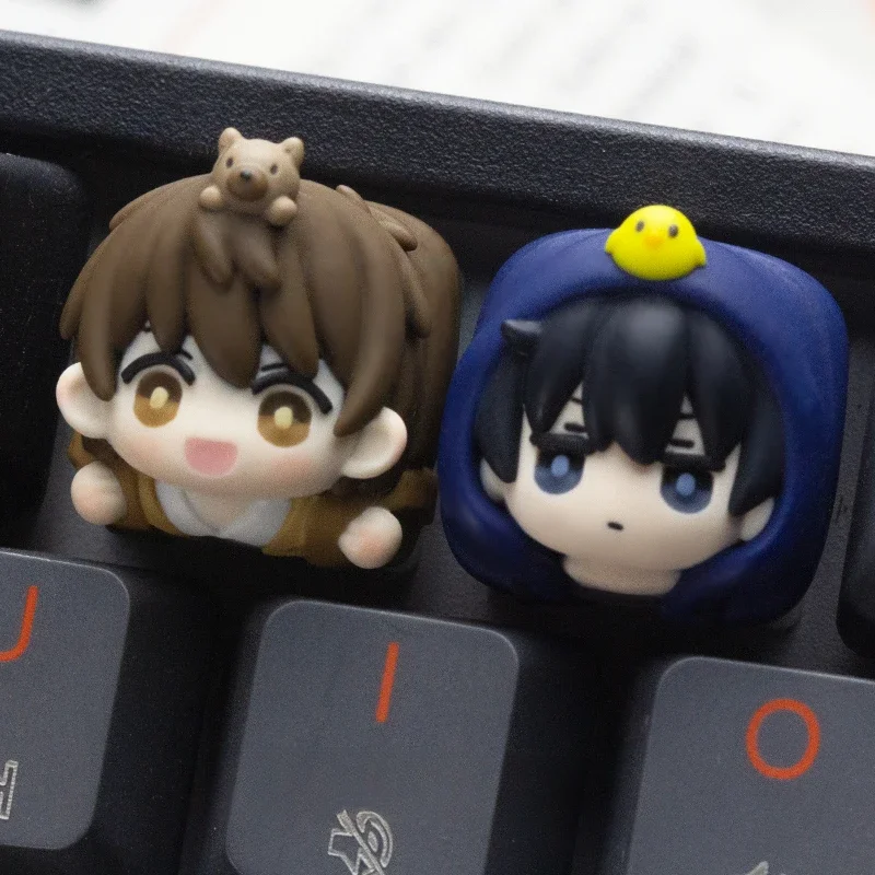 The Graverobbers' Chronicles Themed Keycaps WU Xie/Kylin Zhang Resin Layered Drip Gel MX Switch Keycaps for Mechanical Keyboard
The Graverobbers' Chronicles Themed Keycaps WU Xie/Kylin Zhang Resin Layered Drip Gel MX Switch Keycaps for Mechanical Keyboard