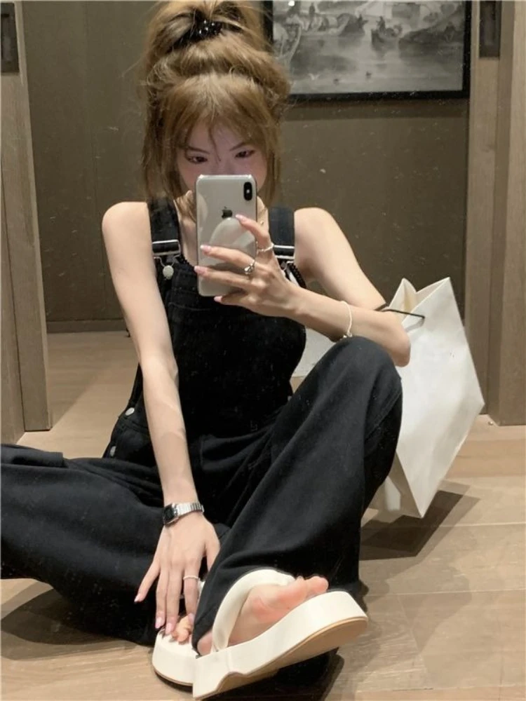 Женский джинсовый комбинезон, летний, тонкий, свободного кроя, 2026, в корейском стиле, модный, повседневный, милый, универсальный, длинные брюки для повседневной носки
Женский джинсовый комбинезон, летний, тонкий, свободного кроя, 2026, в корейском стиле, модный, повседневный, милый, универсальный, длинные брюки для повседневной носки