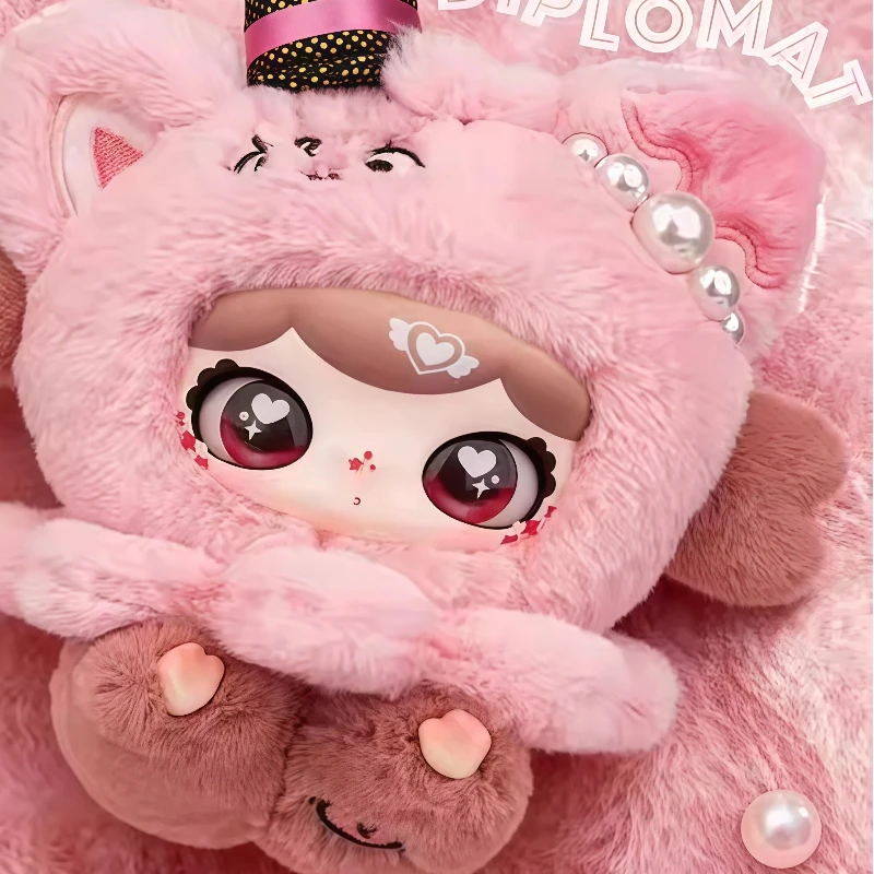 Новая оригинальная плюшевая кукла Lulumi Fluffy Heart Diplomat Limited, модный кулон-фигурка, подарок для девочек, коллекционный декор, украшение
Новая оригинальная плюшевая кукла Lulumi Fluffy Heart Diplomat Limited, модный кулон-фигурка, подарок для девочек, коллекционный декор, украшение