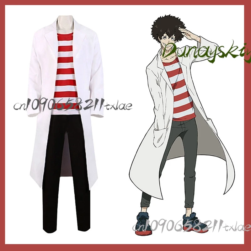 Fire Force Victor Licht Cosplay Costume Mad Scientist Lab Coat with 8th Brigade Patches Anime Halloween Roleplay Outfit
Fire Force Victor Licht Cosplay Costume Mad Scientist Lab Coat with 8th Brigade Patches Anime Halloween Roleplay Outfit