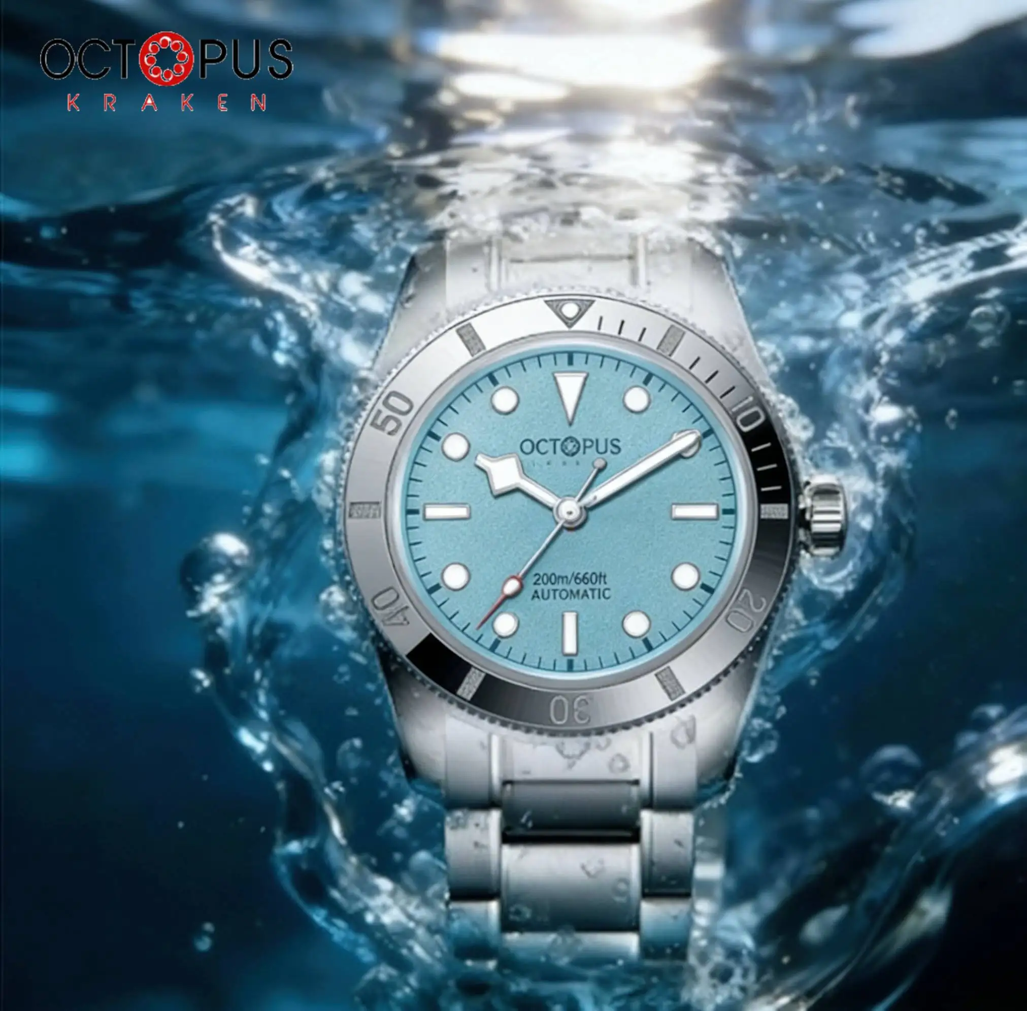 Octopus Kraken 2026 NEW 37mm PT5000 Automatic Watch Men 200M Waterproof Sapphire Crystal 316L Stainless Steel Dive Watch reloj
Octopus Kraken 2026 NEW 37mm PT5000 Automatic Watch Men 200M Waterproof Sapphire Crystal 316L Stainless Steel Dive Watch reloj