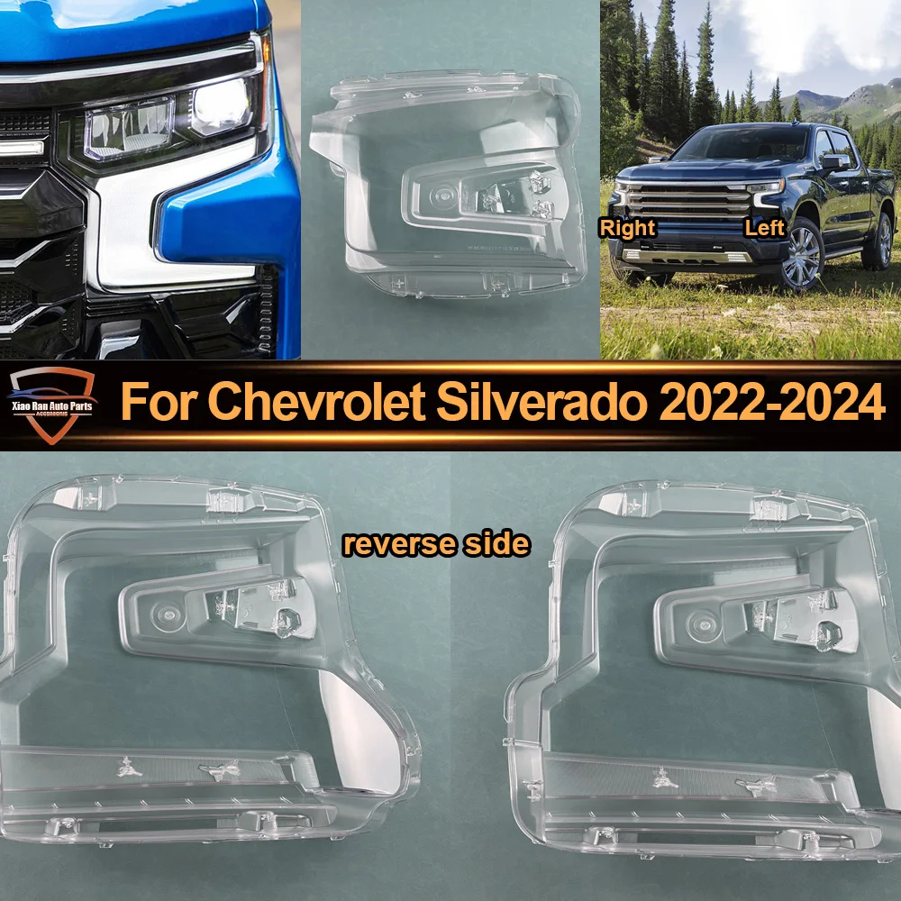 For Chevrolet 2022 2023-2024 Silverado Headlamp Housing Transparent Mask Cover Headlight Shell Plexiglass Replace Original Lens
For Chevrolet 2022 2023-2024 Silverado Headlamp Housing Transparent Mask Cover Headlight Shell Plexiglass Replace Original Lens