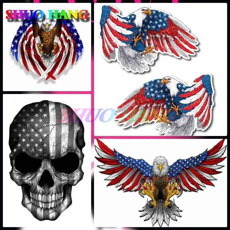BALD EAGLE US Flag Attack Bald Eagle Wings US Made Decal Car Laptop Computer Window Decal Brake SKULL AMERICAN FLAG
BALD EAGLE US Flag Attack Bald Eagle Wings US Made Decal Car Laptop Computer Window Decal Brake SKULL AMERICAN FLAG