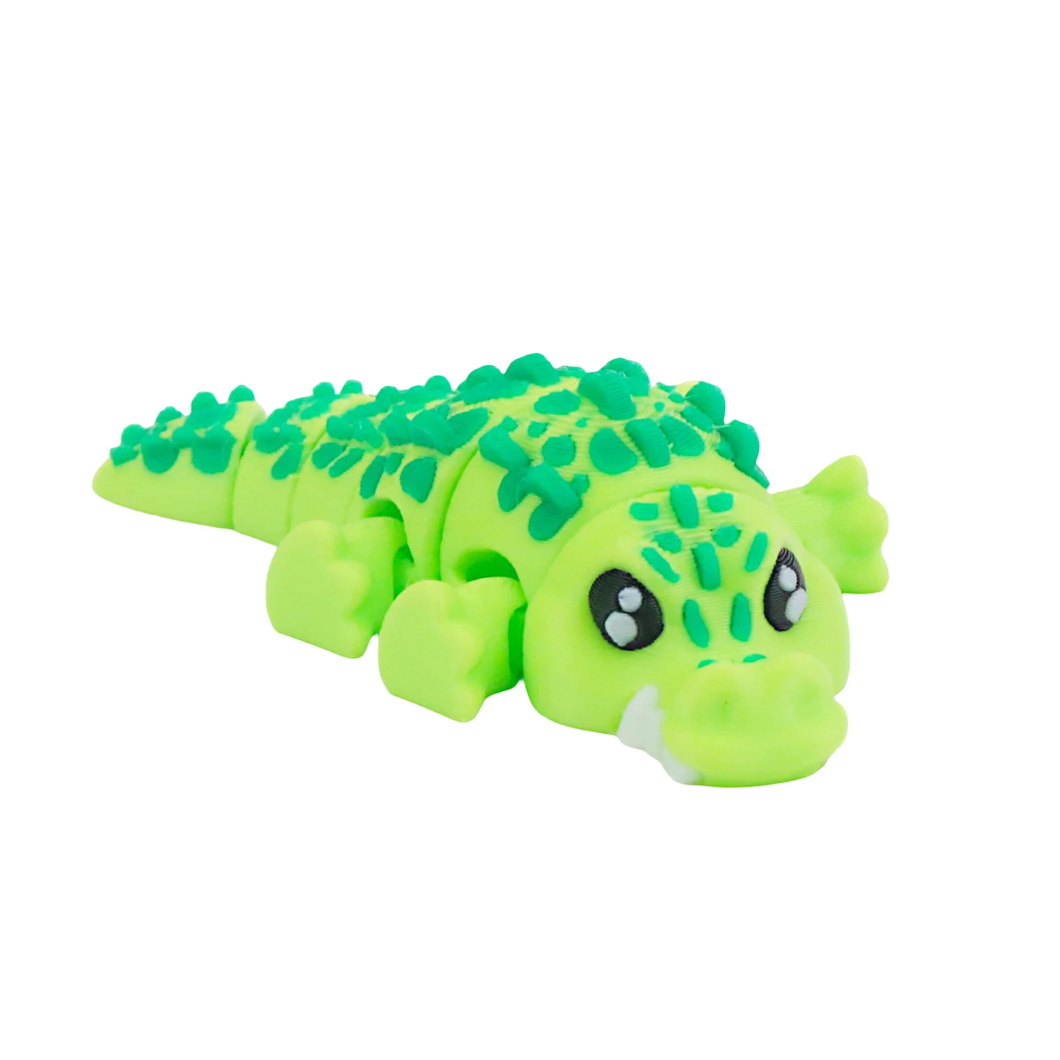3D printed prickly little crocodile, full body joint movable model toy, cute little crocodile ornament
3D printed prickly little crocodile, full body joint movable model toy, cute little crocodile ornament