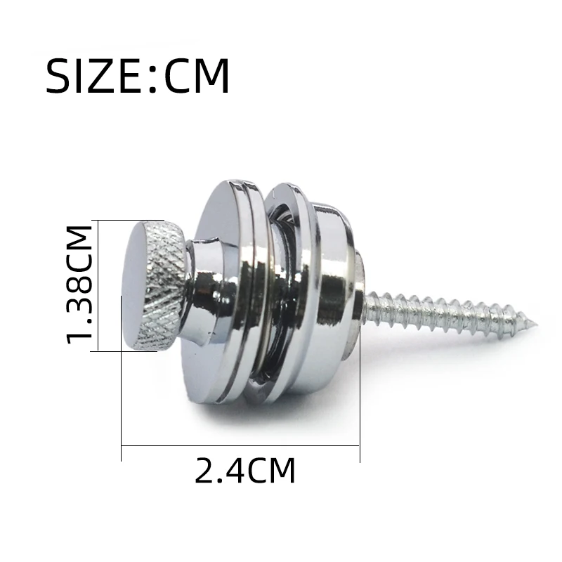 6 шт. плоских фиксаторов для гитарного ремня (кнопок) для электрогитары и бас-гитары, черные/золотые/хромированные
6 шт. плоских фиксаторов для гитарного ремня (кнопок) для электрогитары и бас-гитары, черные/золотые/хромированные