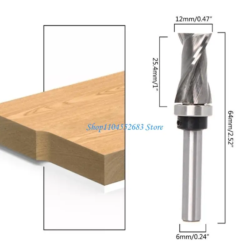 Y6GD 1/4 Inch Shank Top Bearing Pattern/Plunge Flush Trim Router Bit for Wood
Y6GD 1/4 Inch Shank Top Bearing Pattern/Plunge Flush Trim Router Bit for Wood