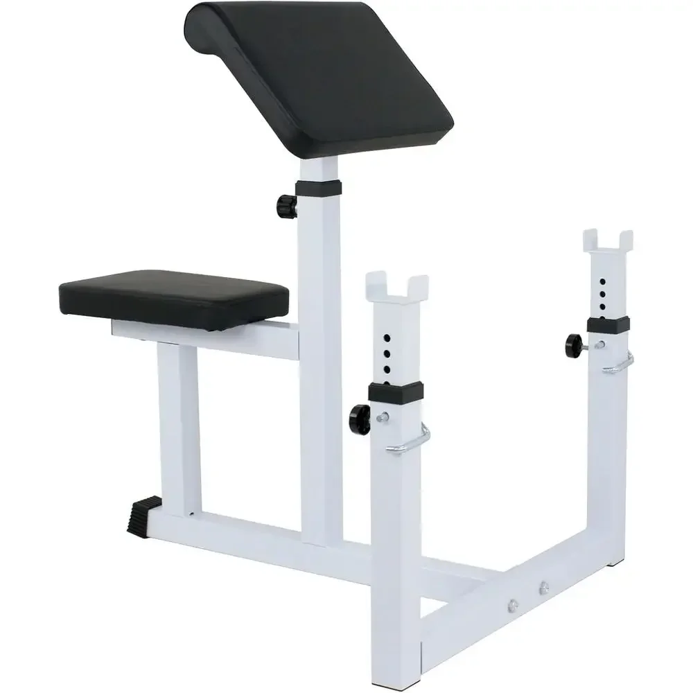 550-Pound Capacity Home Gym with Adjustable Curl Bench, Bar Rack, and Dumbbells Station
550-Pound Capacity Home Gym with Adjustable Curl Bench, Bar Rack, and Dumbbells Station