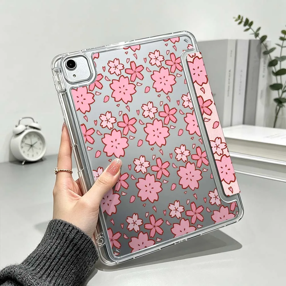 Pink Floral Design For iPad Pro Air mini 6 5 4 3 2 1 11th 10th 6th 5th M5 M4 A17 Pro A16 Foldable 3Y Tablet Case Soft
Pink Floral Design For iPad Pro Air mini 6 5 4 3 2 1 11th 10th 6th 5th M5 M4 A17 Pro A16 Foldable 3Y Tablet Case Soft
