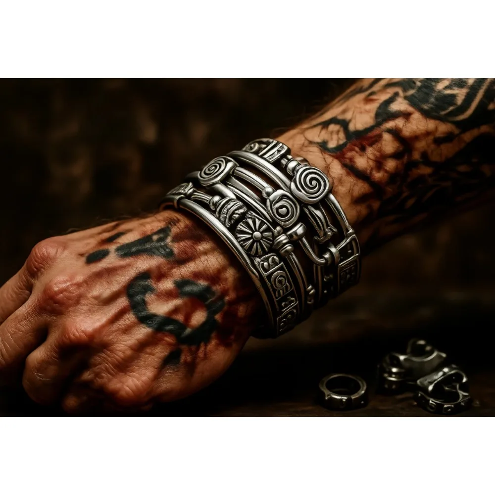 Браслет-оберег из жемчужных бусин в богемном стиле, многослойный, с толстыми серебряными металлическими бусинами, подарок для женщин
Браслет-оберег из жемчужных бусин в богемном стиле, многослойный, с толстыми серебряными металлическими бусинами, подарок для женщин