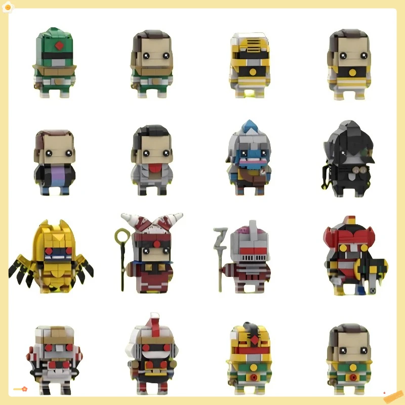 Могучие Morphined MOC аниме фигурки Power-Rangers Robot Brickheadz строительный блок динозавр фигурки набор кирпичи игрушки подарки
Могучие Morphined MOC аниме фигурки Power-Rangers Robot Brickheadz строительный блок динозавр фигурки набор кирпичи игрушки подарки