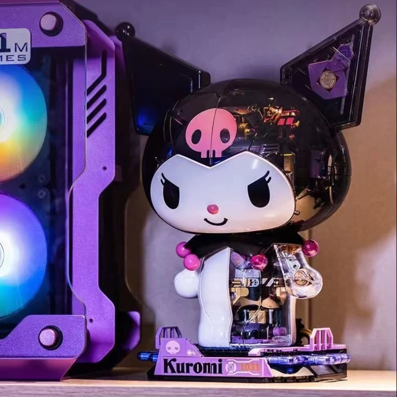Sanrio Kuromi полумеханические строительные блоки модель игрушки DIY сборочный комплект детский праздничный подарок настольное украшение
Sanrio Kuromi полумеханические строительные блоки модель игрушки DIY сборочный комплект детский праздничный подарок настольное украшение