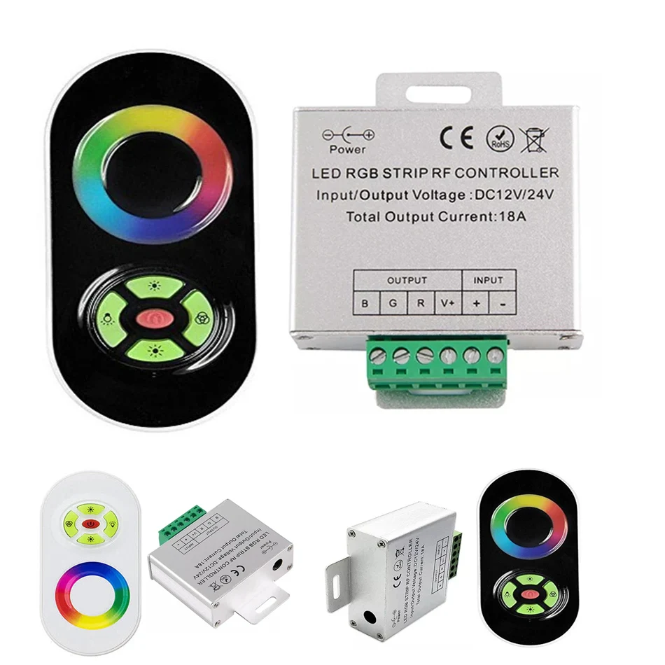 Контроллер светодиодных лент RGB 18A DC12V 24V RF Беспроводной сенсорный диммер с дистанционным управлением для светодиодных 5050 2838 Красочные световые полосы Струнные лампы
Контроллер светодиодных лент RGB 18A DC12V 24V RF Беспроводной сенсорный диммер с дистанционным управлением для светодиодных 5050 2838 Красочные световые полосы Струнные лампы