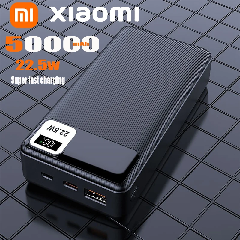 Xiaomi PD22.5W Super Fast Charging 50000mAh Power Bank Portable Charger High Capacity Powerbank Battery for iPhone Samsung
Xiaomi PD22.5W Super Fast Charging 50000mAh Power Bank Portable Charger High Capacity Powerbank Battery for iPhone Samsung