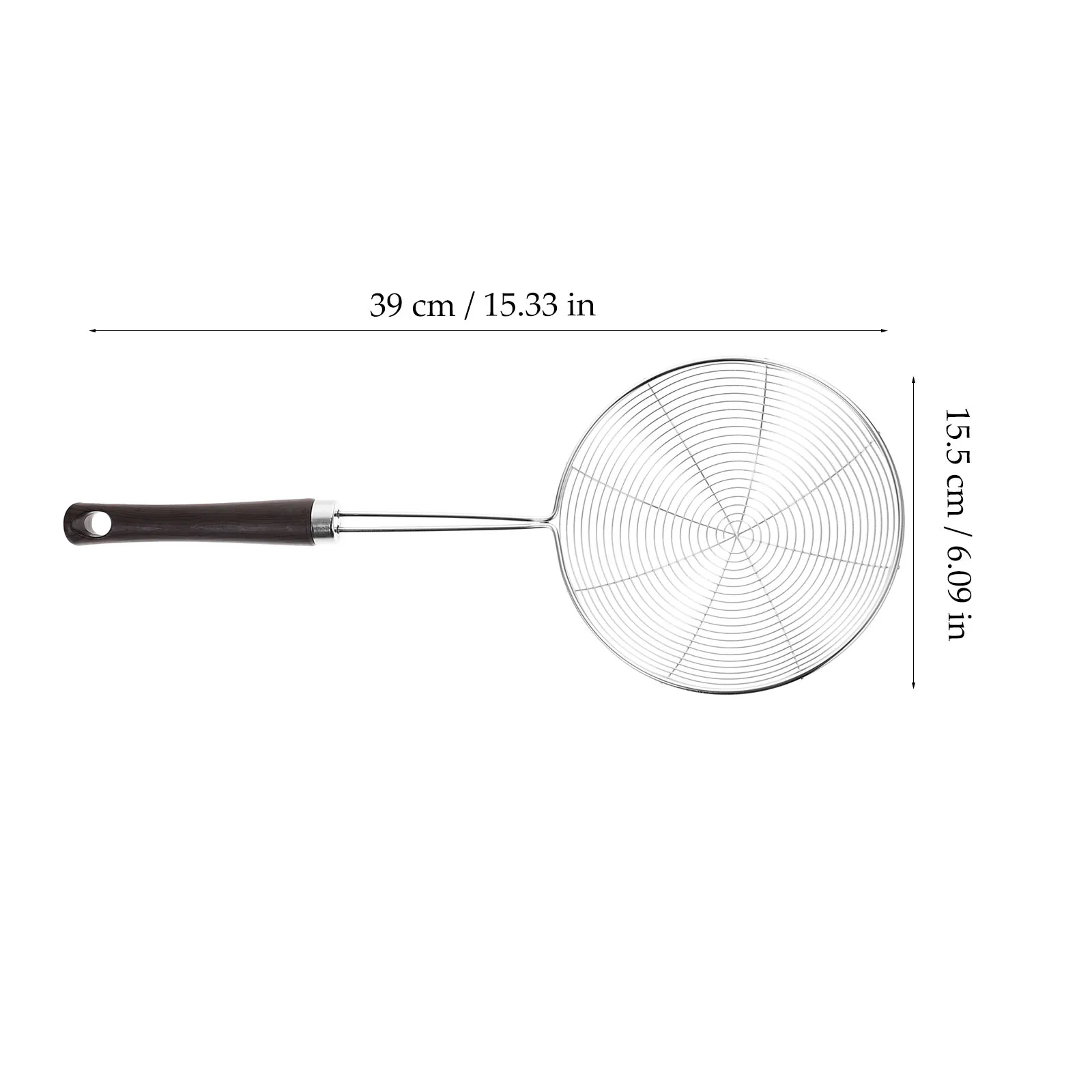 Stainless Steel Food Grade Cooking Skimmer Frying Spider Colander Scoop Noodle Mesh Ladle Ergonomic Handle Wall Hanging Storage
Stainless Steel Food Grade Cooking Skimmer Frying Spider Colander Scoop Noodle Mesh Ladle Ergonomic Handle Wall Hanging Storage