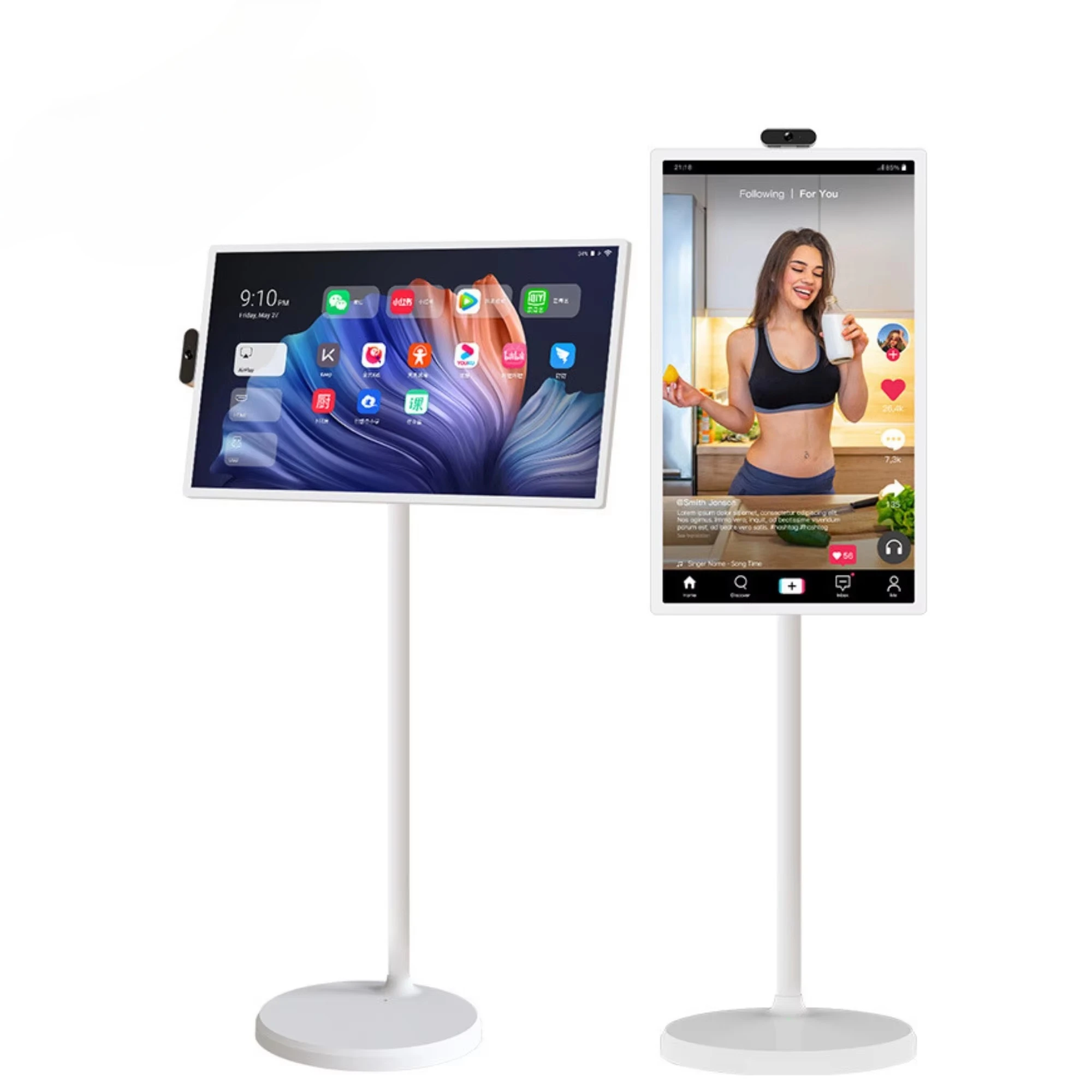 Wireless Portable Monitor Screen 32 Inch Touch Screen Smart Tv Android 13 Optional Camera Lcd Smart Tv Display For Entertainment
Wireless Portable Monitor Screen 32 Inch Touch Screen Smart Tv Android 13 Optional Camera Lcd Smart Tv Display For Entertainment