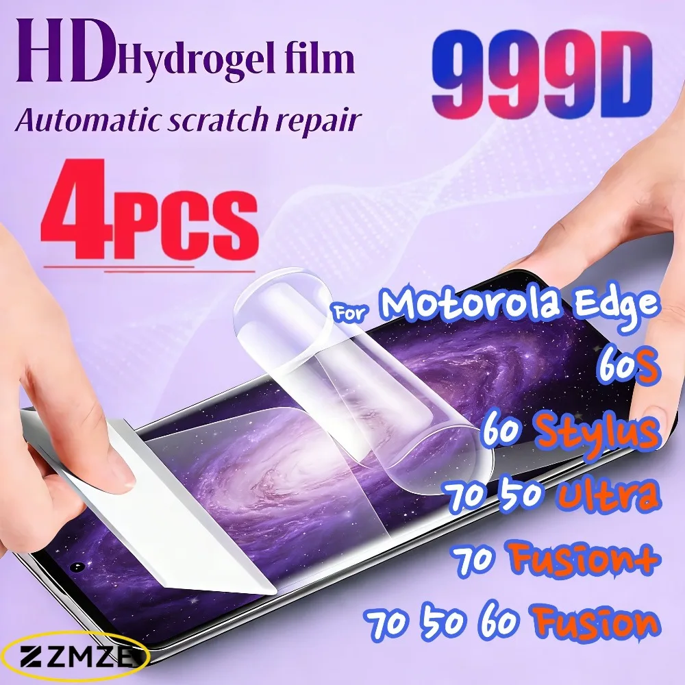 4 Pack For Motorola Edge 70 Fusion+ 70 50 Ultra 60 Stylus 60S 70 60 50 Fusion Glossy Soft Hydrogel Film Screen Protectors Films
4 Pack For Motorola Edge 70 Fusion+ 70 50 Ultra 60 Stylus 60S 70 60 50 Fusion Glossy Soft Hydrogel Film Screen Protectors Films