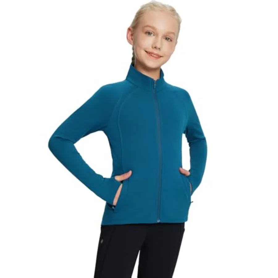 baleaf Fleece Girls Jacket Zip Up Fall Jackets Equestrian Riding Shirts Thermal Athletic Sweatshirts Warm
baleaf Fleece Girls Jacket Zip Up Fall Jackets Equestrian Riding Shirts Thermal Athletic Sweatshirts Warm