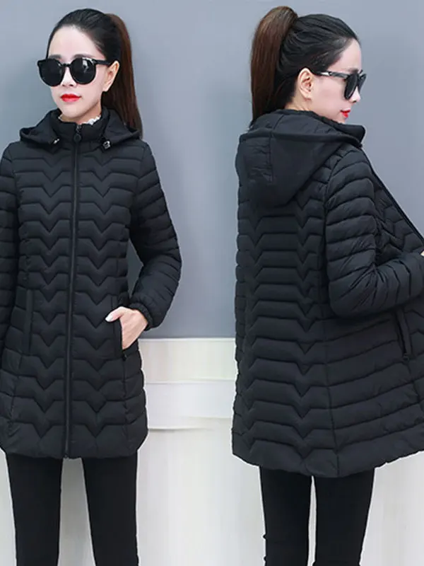 Зимнее утепленное женское хлопковое пальто средней длины в корейском стиле Tagkita, модное, теплое, для повседневной носки
Зимнее утепленное женское хлопковое пальто средней длины в корейском стиле Tagkita, модное, теплое, для повседневной носки