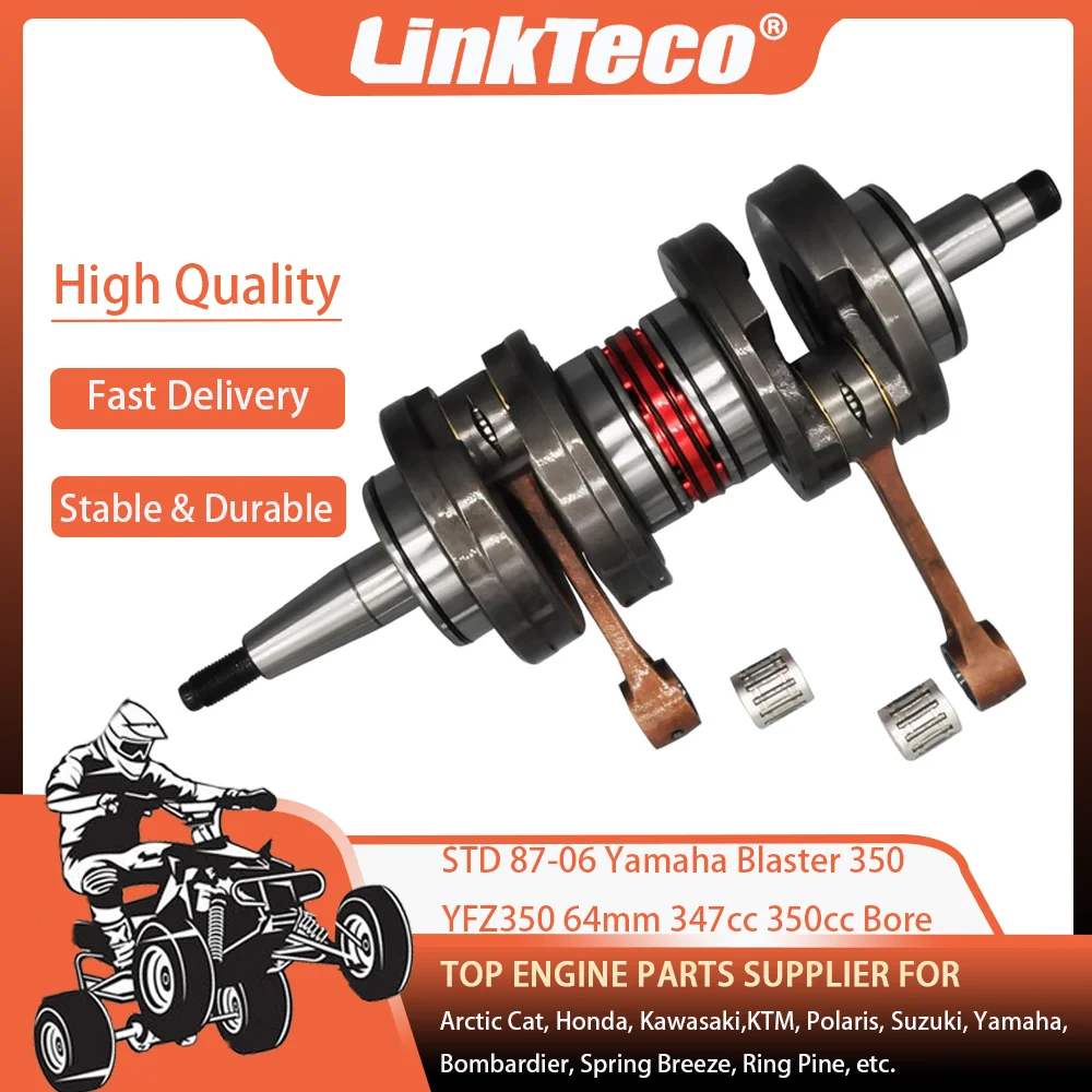 87-06 STD Bore 64mm 347cc 350cc Crank Crankshaft Fit Kit For Yamaha Banshee RD 350 YFZ350 9L-11400-30-00 ATV RD350 RD-350 Motor
87-06 STD Bore 64mm 347cc 350cc Crank Crankshaft Fit Kit For Yamaha Banshee RD 350 YFZ350 9L-11400-30-00 ATV RD350 RD-350 Motor