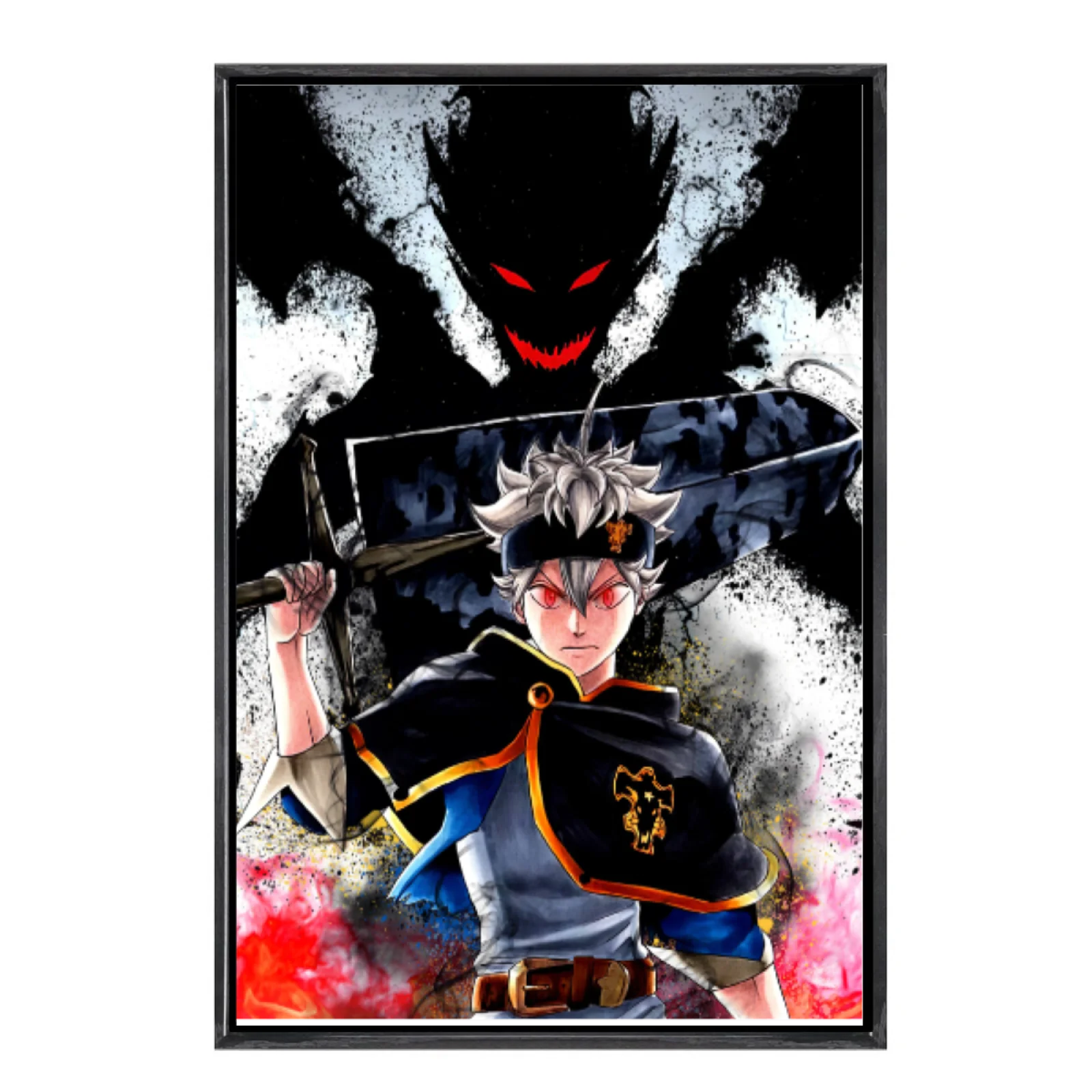 Japanese Manga Multi-Size Canvas Poster Double Framed Wall Art,Black Clover Home Decor for Living Room Bedroom
Japanese Manga Multi-Size Canvas Poster Double Framed Wall Art,Black Clover Home Decor for Living Room Bedroom