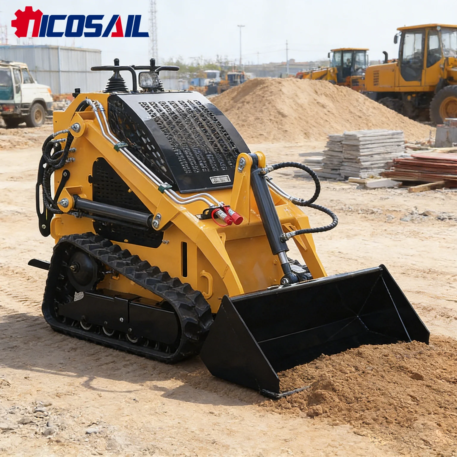 EPA & Euro 5 Compliant 300kg Skid Steer Loader Ideal for Farm Work & Material Handling
EPA & Euro 5 Compliant 300kg Skid Steer Loader Ideal for Farm Work & Material Handling