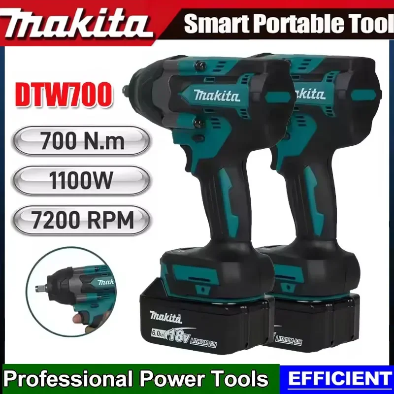 Makita Electric Wrench DTW700 Brushless Multi functional Rechargeable 18V Lithium Battery Auto Repair High Torque Impact Wrench
Makita Electric Wrench DTW700 Brushless Multi functional Rechargeable 18V Lithium Battery Auto Repair High Torque Impact Wrench