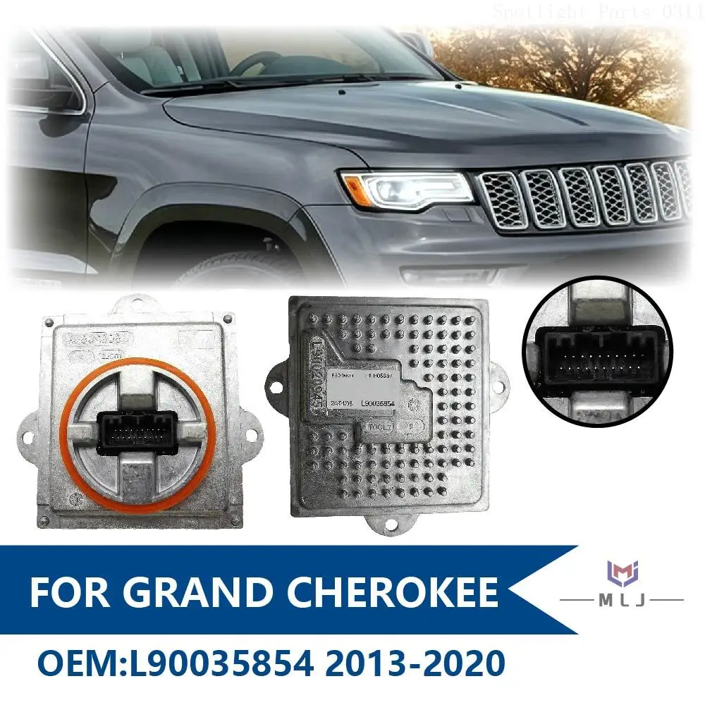 L90035854 For 2013-2020 Jeep Grand Cherokee Car Headlight Driver Module Ballast Computer LED Angel Eye Unit DRL Car Accessories
L90035854 For 2013-2020 Jeep Grand Cherokee Car Headlight Driver Module Ballast Computer LED Angel Eye Unit DRL Car Accessories